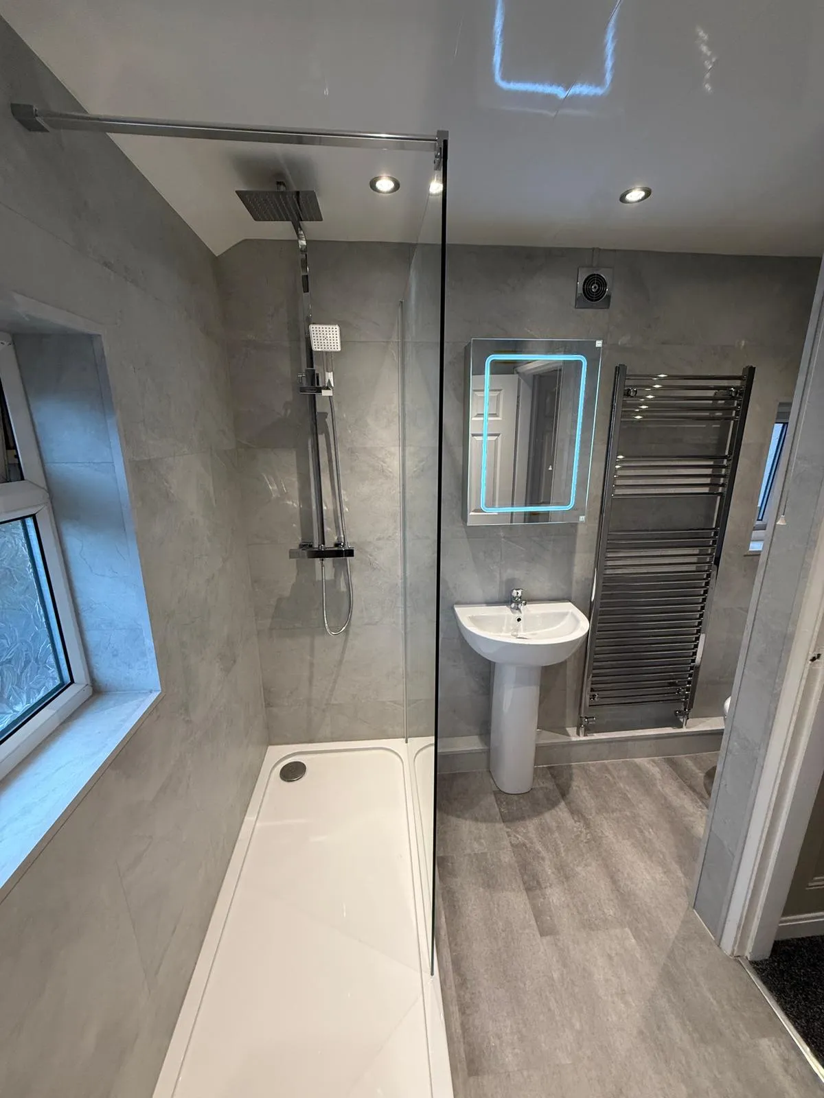 Walk-in shower & wetroom installation by DH1 Bathrooms in Durham — project 9