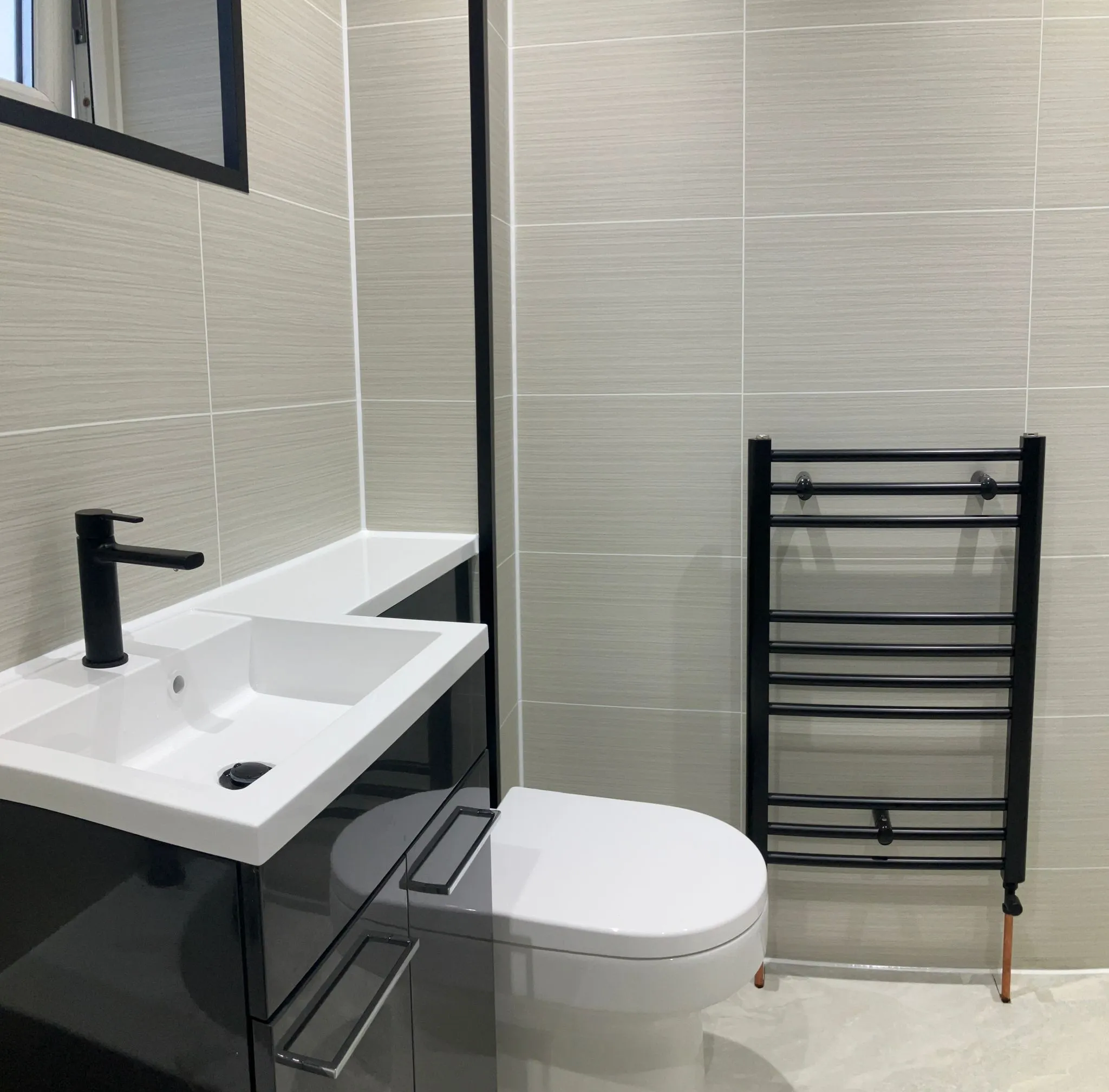 Family bathroom installation by DH1 Bathrooms in Durham — project 11
