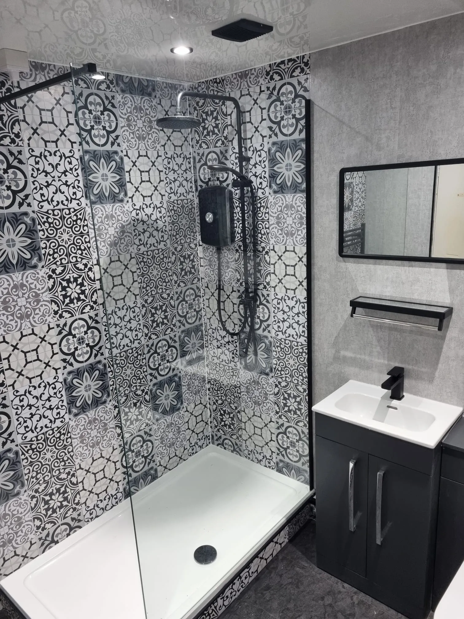 Walk-in shower & wetroom installation by DH1 Bathrooms in Durham — project 1